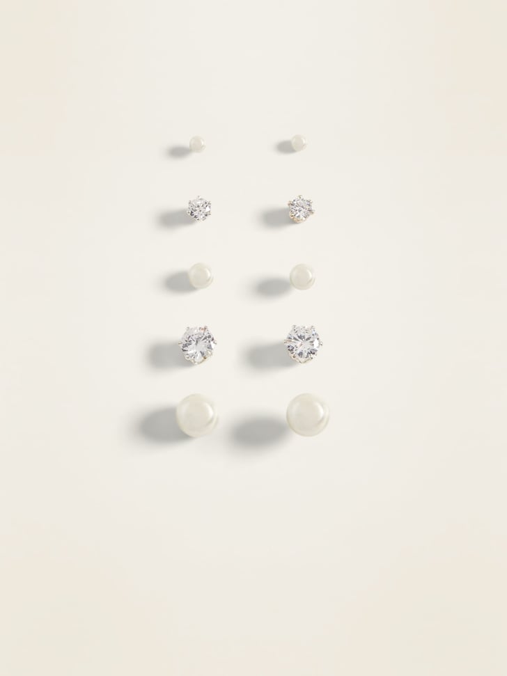 Old Navy Stud Earrings 5Pack Affordable Jewellery at Old Navy For
