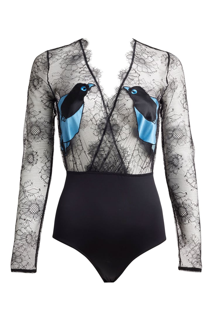 Jacana Bodysuit in Paradise Blue ($328) | Lingerie by Personality ...