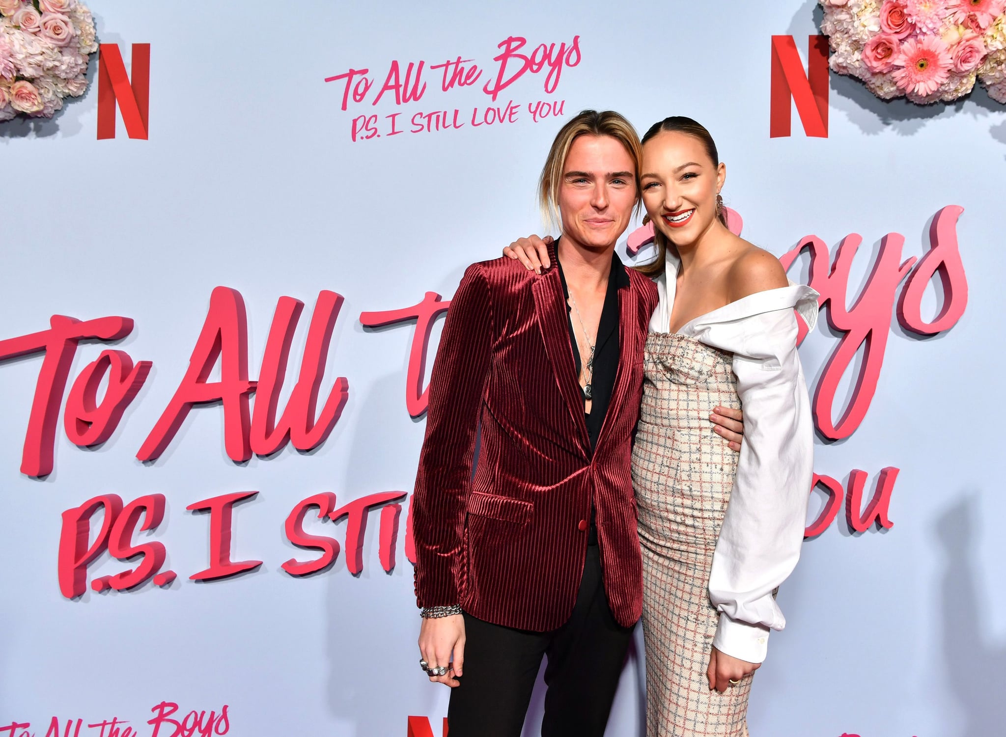 Luke Eisner And Ava Michelle At The P S I Still Love You Premiere