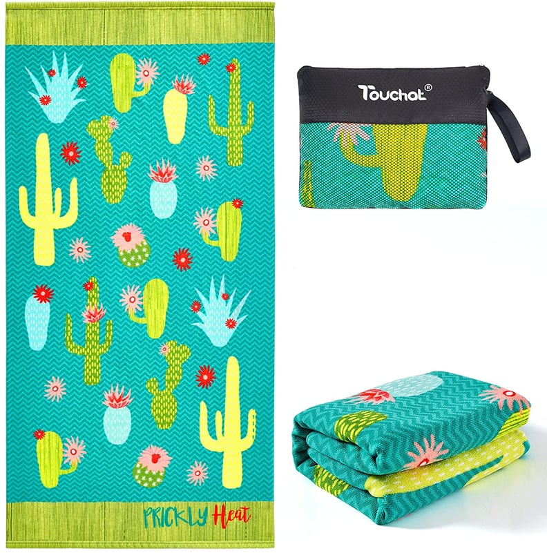 Touchat Cactus Beach Towel Oversized