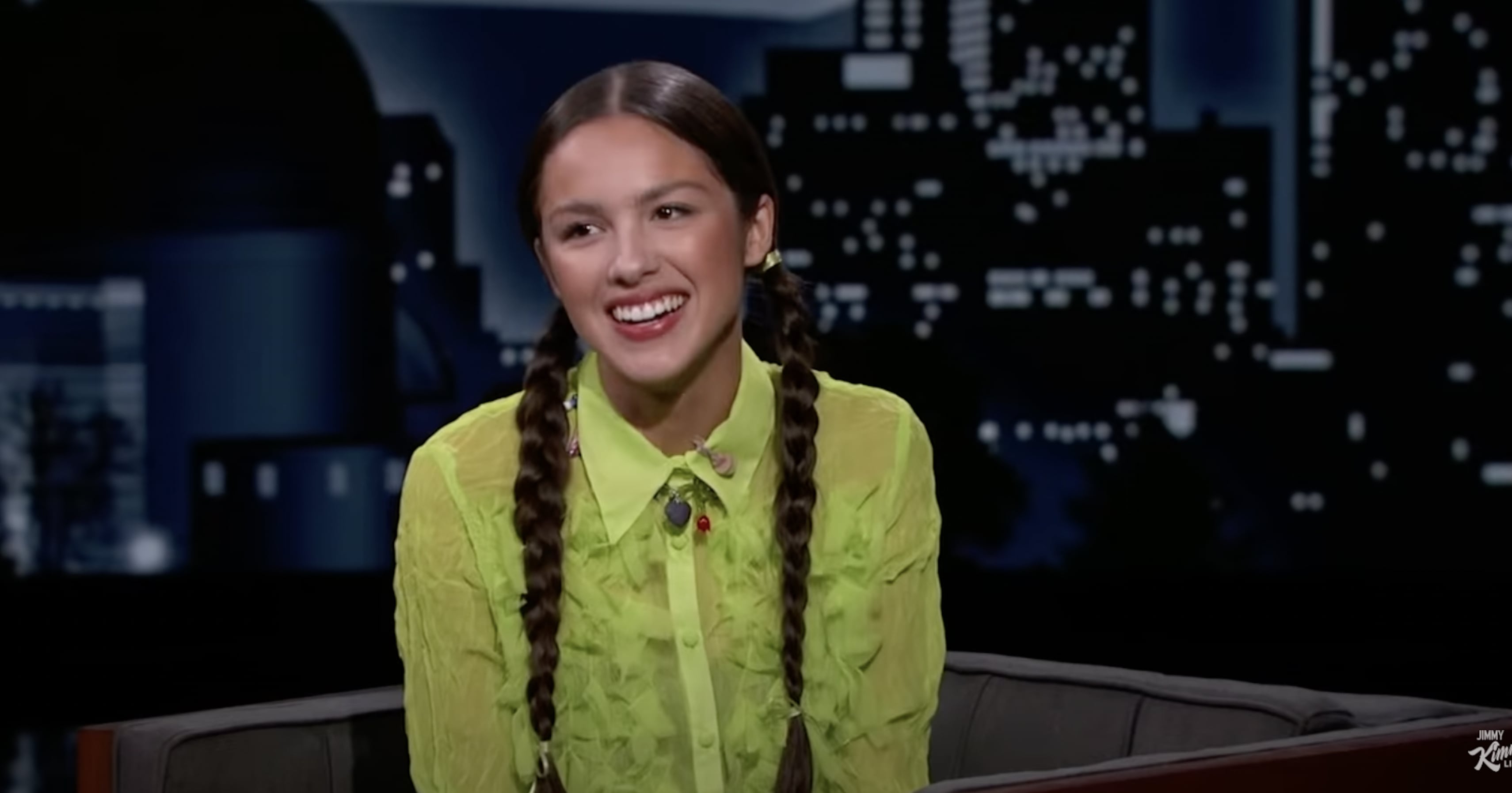 Olivia Rodrigo Discusses Writing First Song on Jimmy Kimmel | POPSUGAR