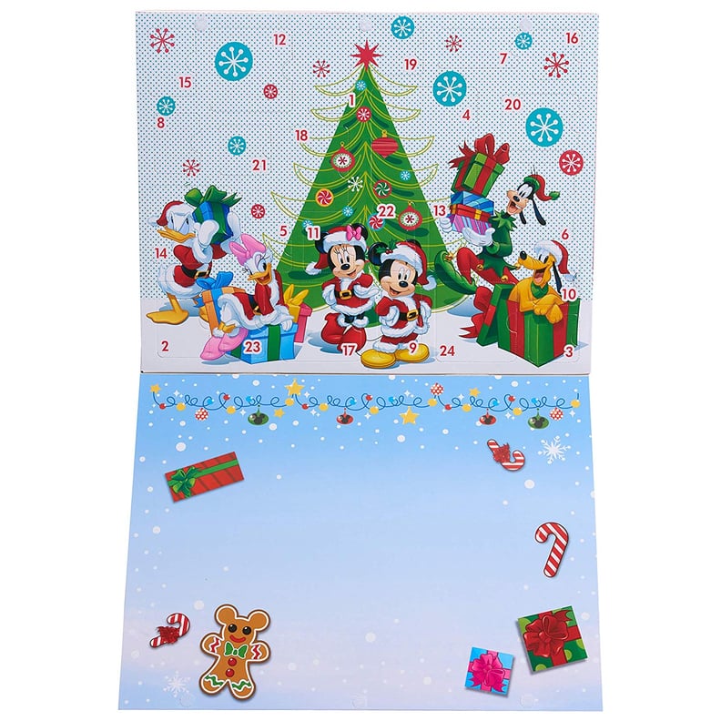 The Disney Mickey Mouse Advent Calendar Opened Up