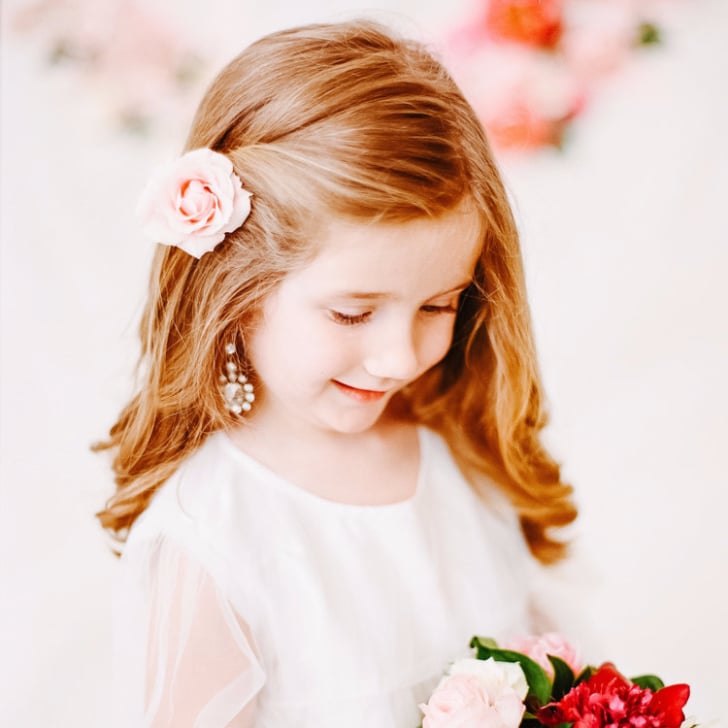 Flower Girl Hairstyles Popsugar Family