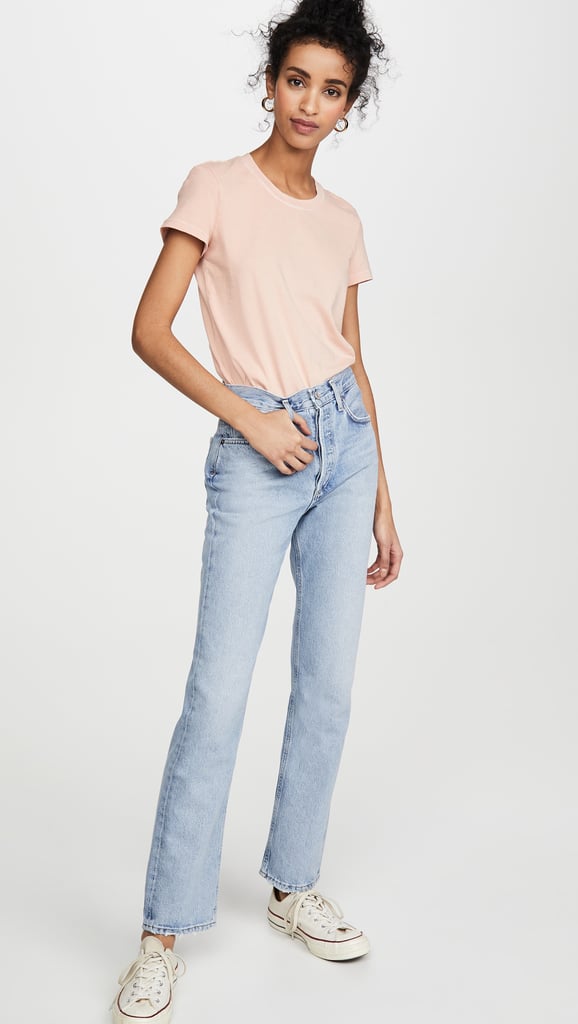 Agolde Lana Low Rise Vintage Straight Jeans
