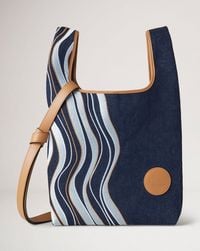 Mulberry x Ahluwalia Portobello Tote in Dark Denim