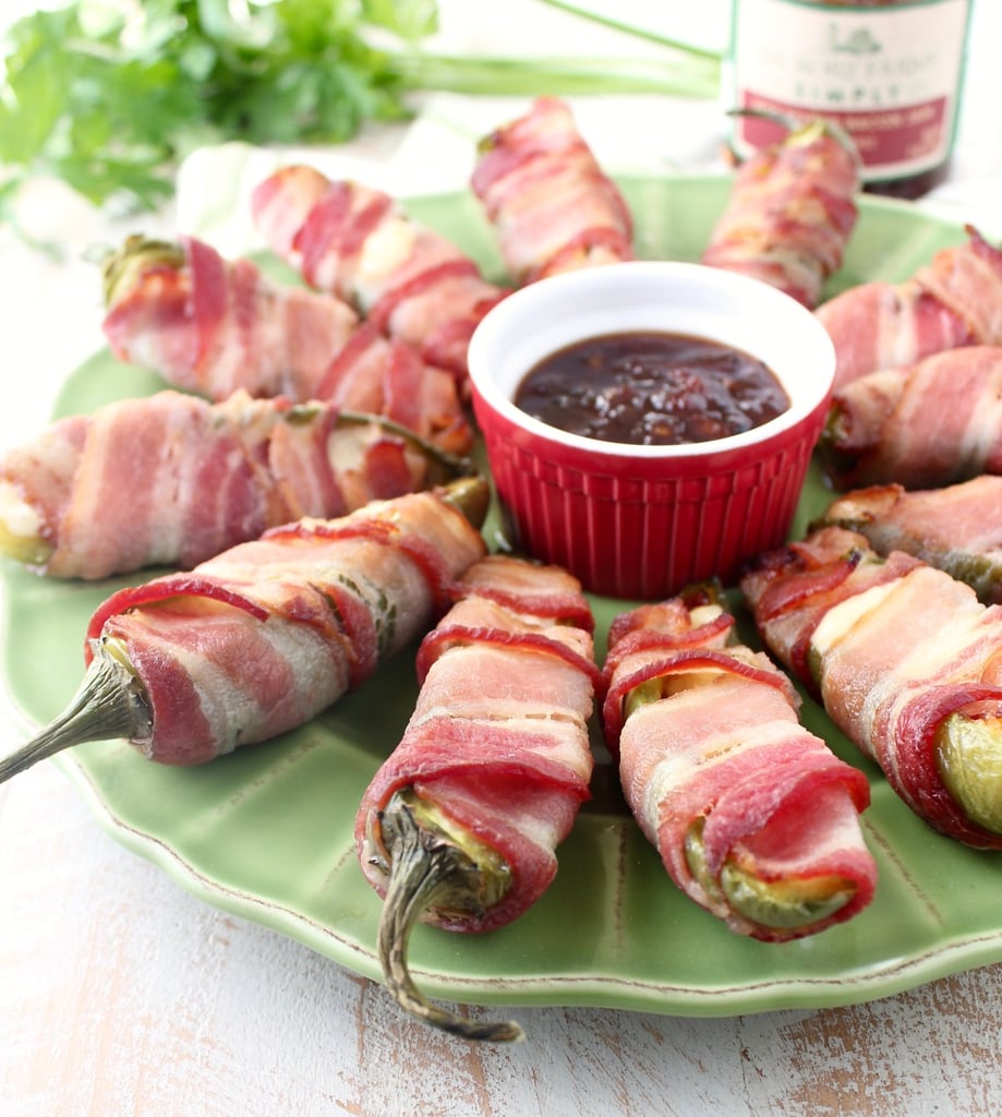 Bacon, Jam, and Triple Crème Jalapeno Poppers