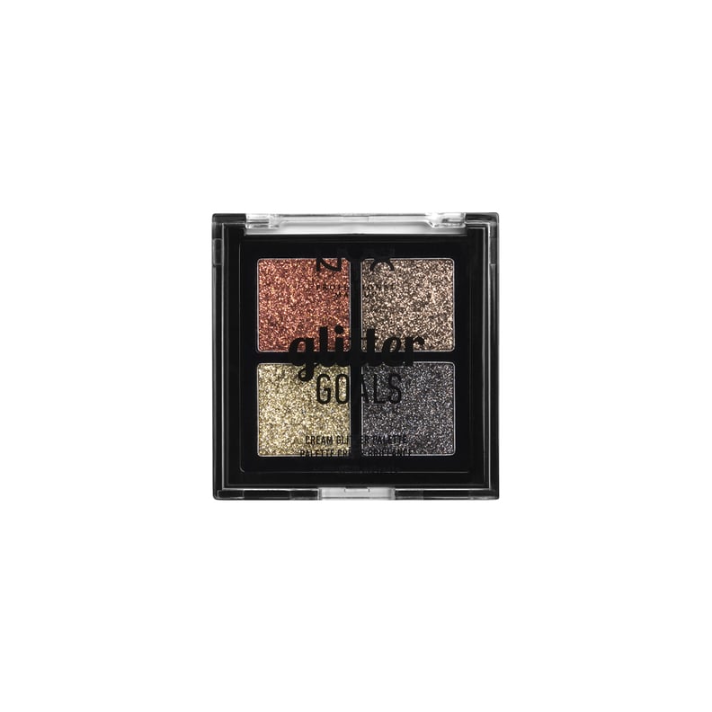 NYX Professional Makeup Glitter Goals Quad Pro Palette in Galactica ($12)