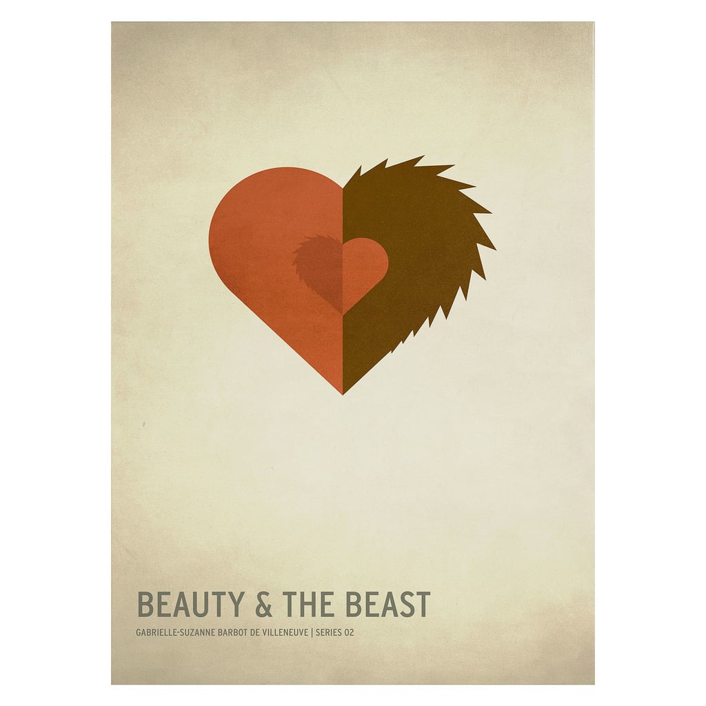 Beauty and the Beast by Christian Jackson Wall Print