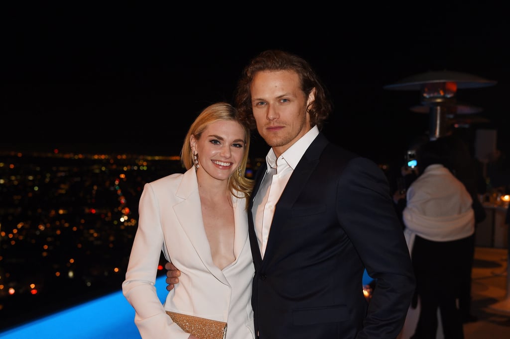 Sam Heughan and MacKenzie Mauzy Cute Pictures