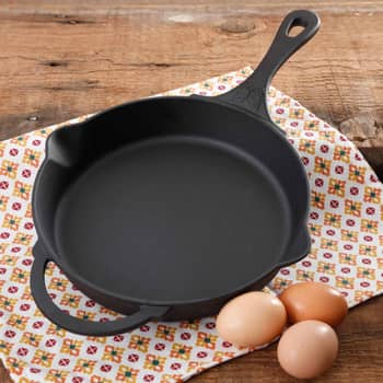 The Pioneer Woman Timeless Cast Iron Square 10.25 Pre-Seasoned