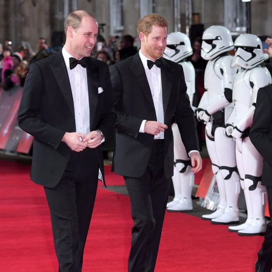 Prince William Wearing Velvet Loafers