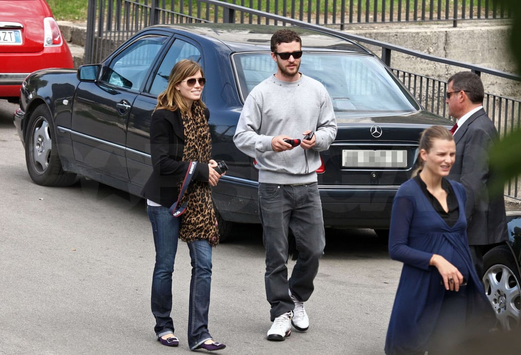 Jessica Biel at Wedding Rehearsal