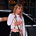 Taylor Swift's Floral Crop Top New Album Merch in New York