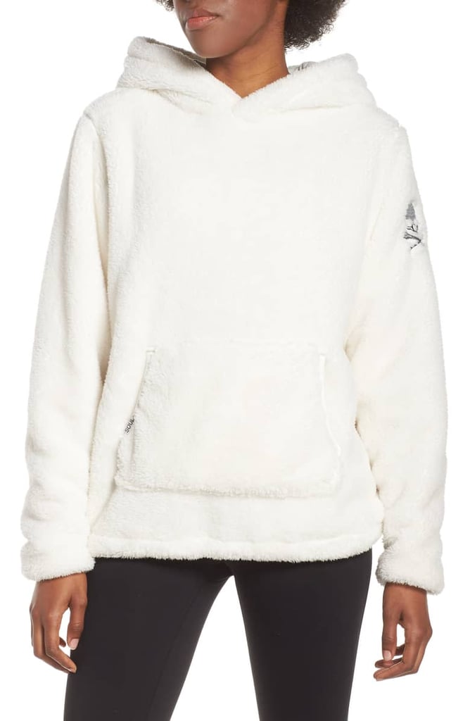 Soul by SoulCycle Reversible Faux Shearling Hoodie