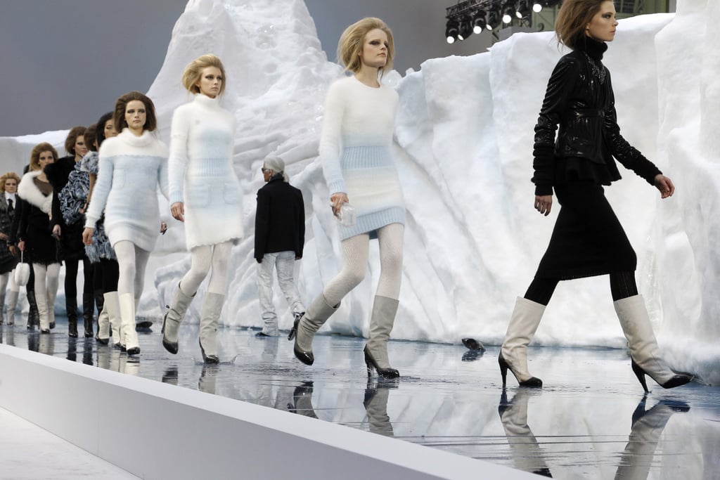 Chanel Fall 2010: All Faux Fur and Icebergs | POPSUGAR Fashion