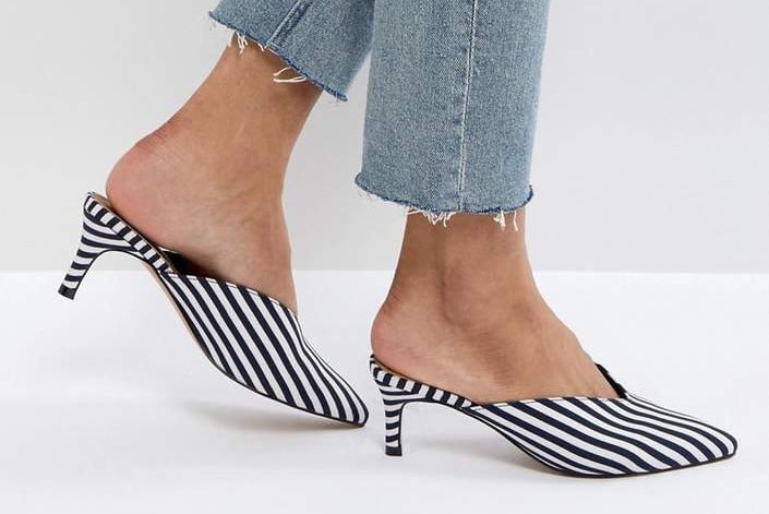 trendy kitten heels