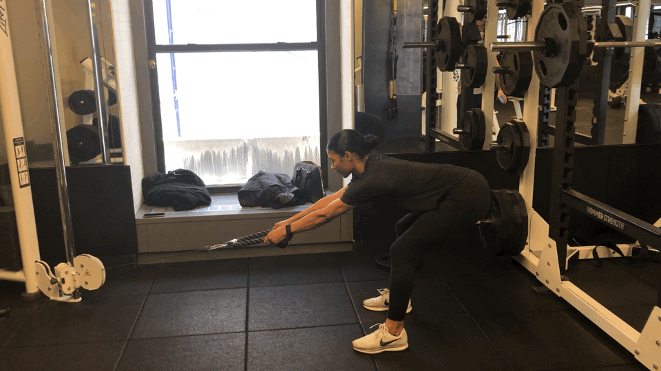 Cable best sale sumo squat