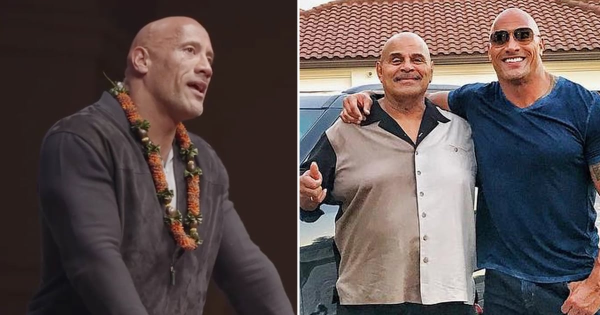 Dwayne Johnson Shares Eulogy Video From Father's Funeral | POPSUGAR Celebrity