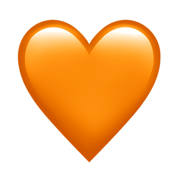 A brand new heart color: orange.
