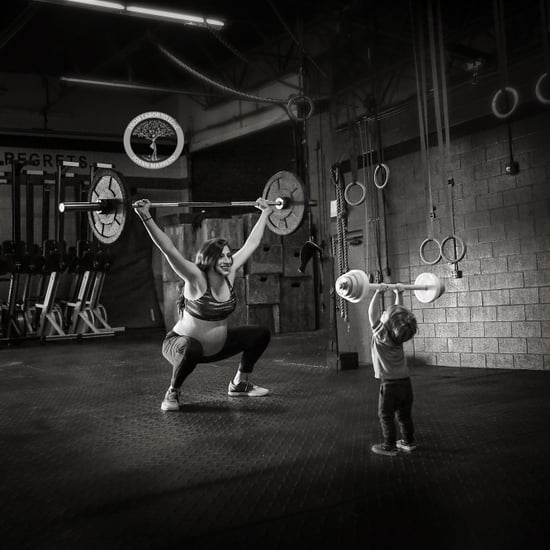 Mom's CrossFit Maternity Photos