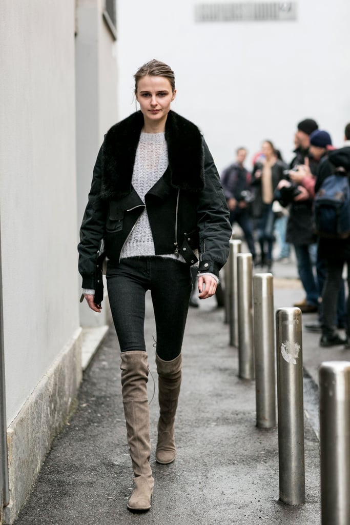 MFW Day Six | Model Street Style Fashion Week Fall 2015 | POPSUGAR ...