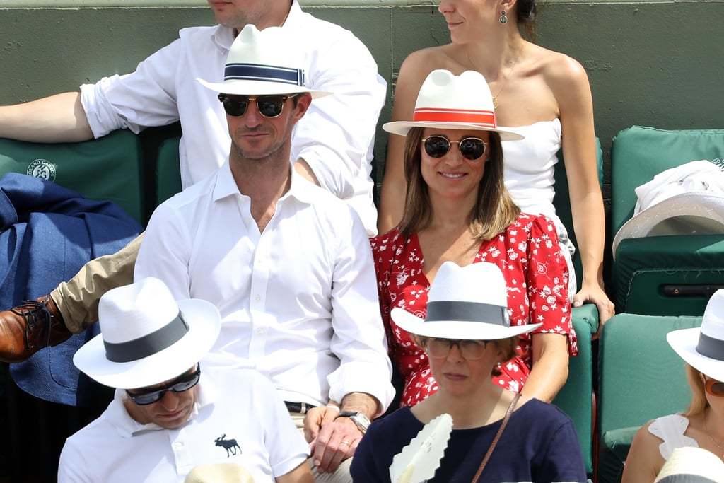 Pippa Middleton and James Matthews at French Open in Paris