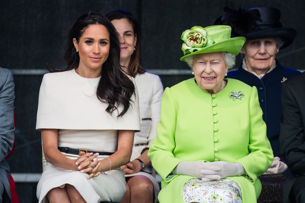 Meghan and Queen Elizabeth Sitting Together 2018 | Meghan Markle and ...