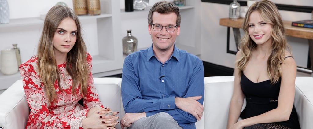 Cara Delevingne and John Green Paper Towns Interview (Video)