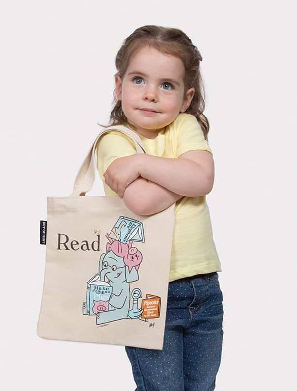 Library Card (Yellow) Kid's Tote Bag
