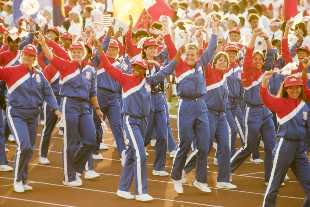 Team USA's Opening Ceremony Outfits at the Los Angeles 1984 Summer Olympics