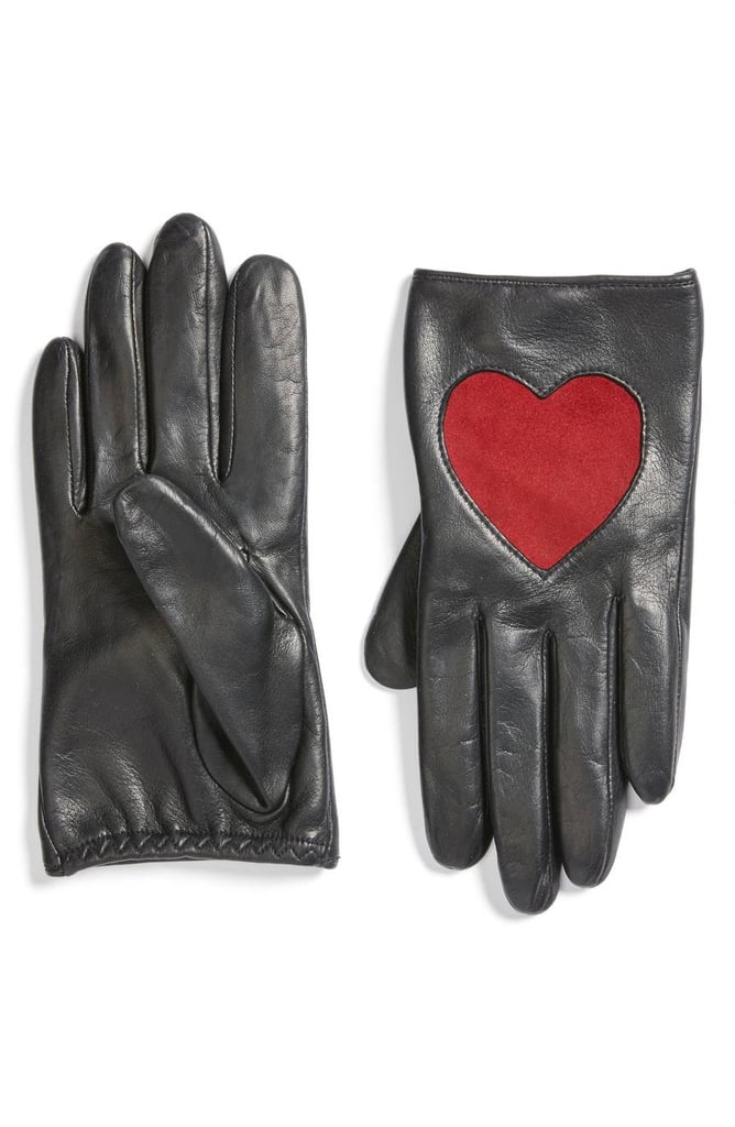 Fownes Brothers Heart Leather Gloves