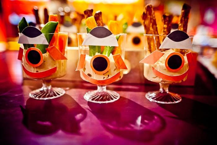 Spaceship Crudite Spaceship Crudite