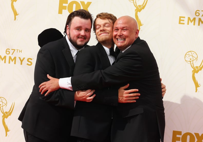 John Bradley, Alfie Allen, and Conleth Hill