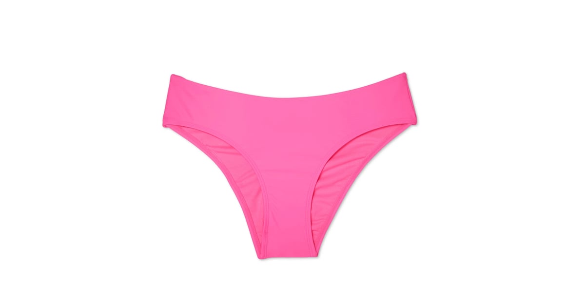 Target Wide Side Cheeky Bikini Bottom | Iskra Lawrence in Pink Aerie ...