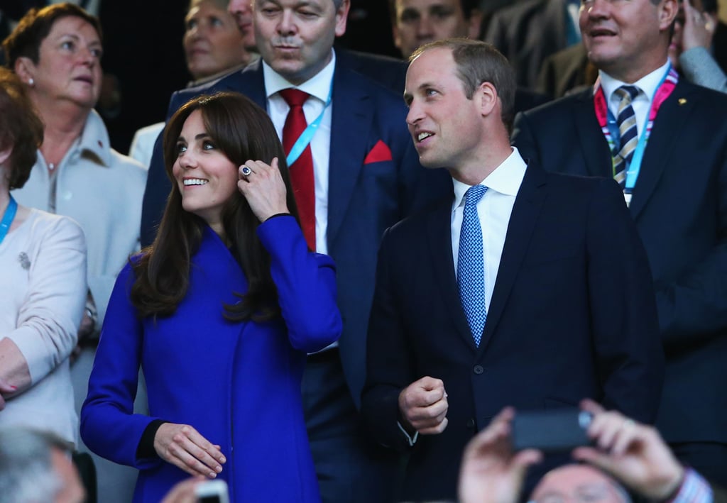 Prince William and Kate Middleton at Rugby World Cup 2015