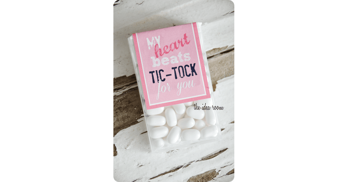 Tic Tac Valentine's Printable Label | 50+ Free Printable ...