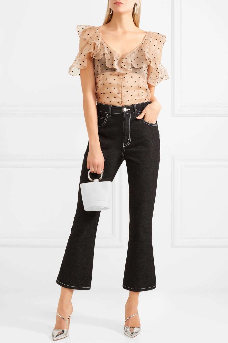 Silk organza top hotsell