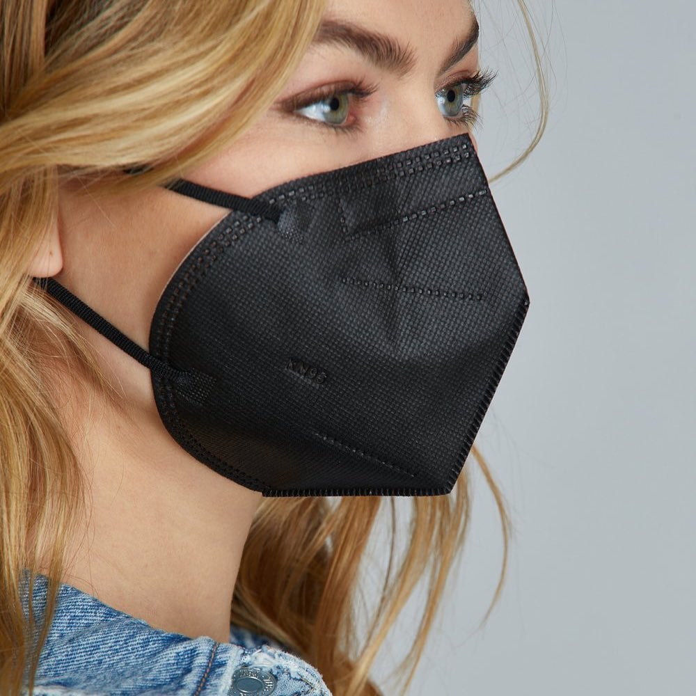 Black Masks: MASKC Black KN95 Face Masks