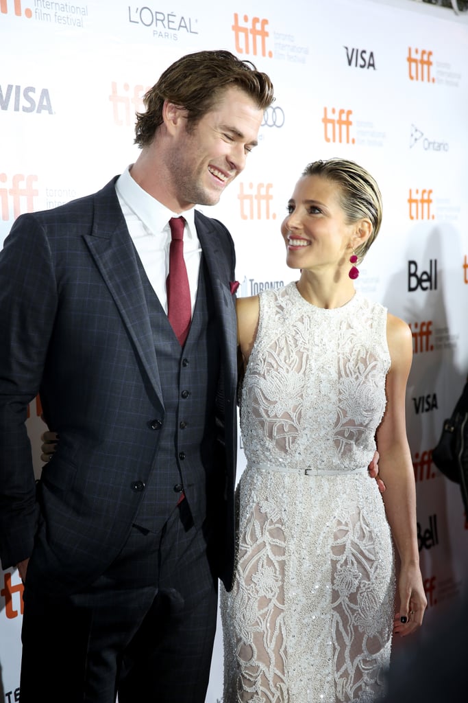 Cute Pictures of Chris Hemsworth and Elsa Pataky