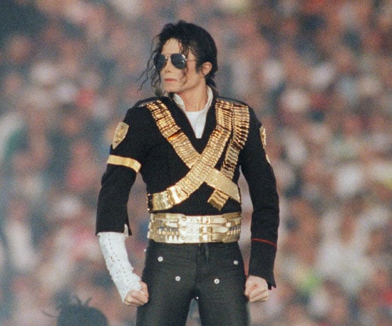 Michael Jackson was known for his voice as well as his fashion, including his quintessential coat, glove, and sunglasses, which he wore to perform at the 1993 Super Bowl. Michael Jackson was known for his voice as well as his fashion, including his quintessential coat, glove, and sunglasses, which he wore to perform at the 1993 Super Bowl.