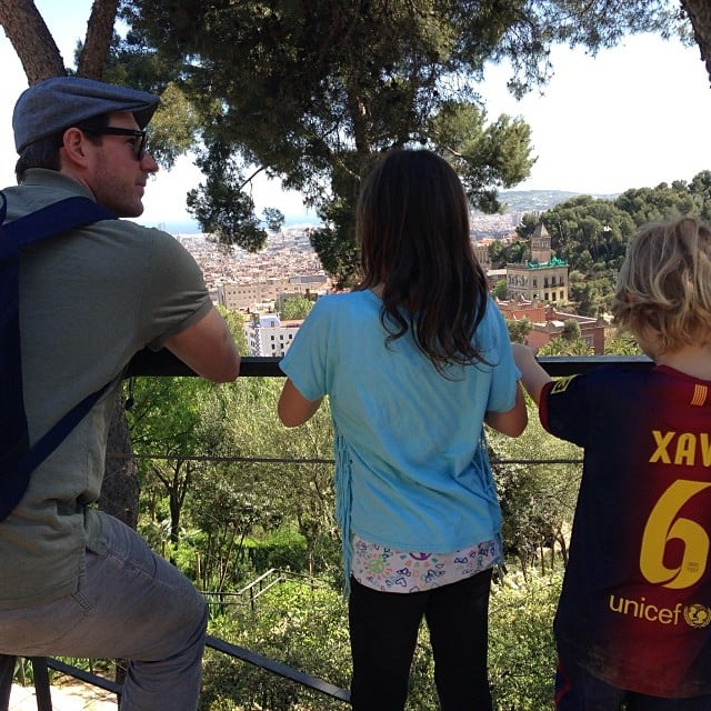 Ed Burns took in Barcelona with his kids, Grace and Finn, in this picture Christy Turlington shared. She wrote, "Happy Father's Day @edward_burns_pix #ourkidsaresoluckytohaveyouastheirdad."
Source: Instagram user cturlington