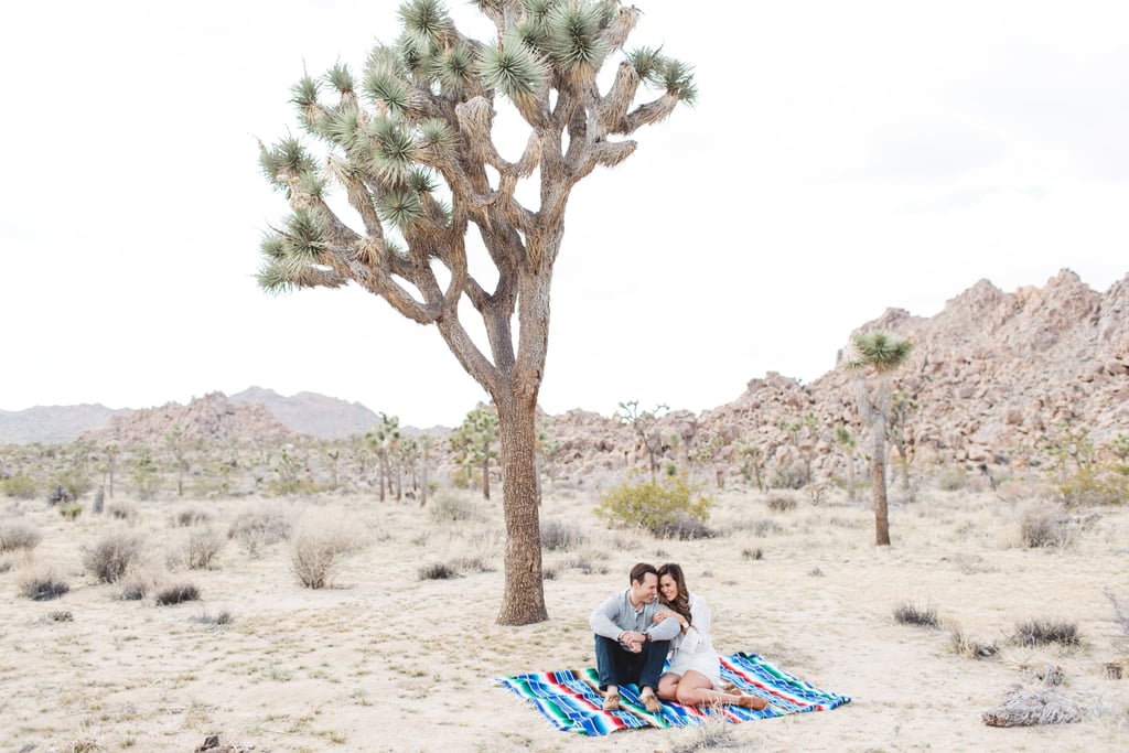 Mojave Desert Engagement Photos