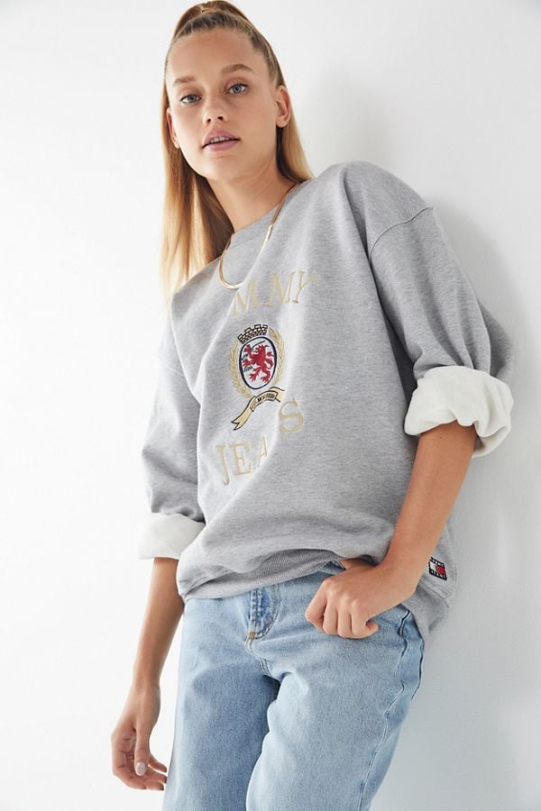 Tommy Jeans Crest Crew-Neck Sweatshirt