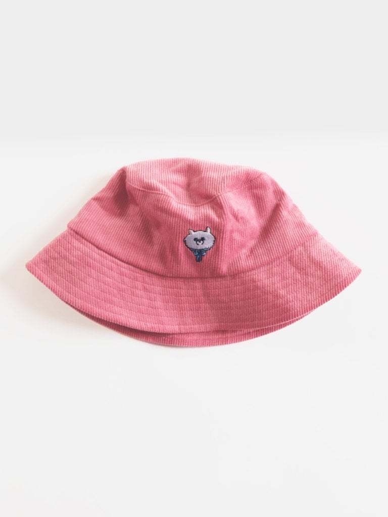 Lazy Oaf Black Heart Fur Bucket Hat