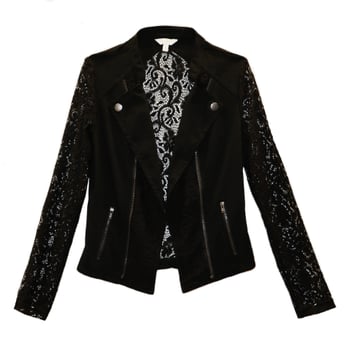 Candies lace deals moto jacket