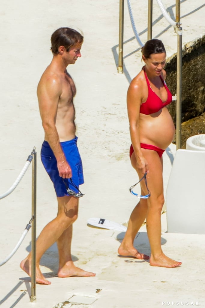 Pippa Middleton Pregnant in Bikini in Italy Pictures 2018