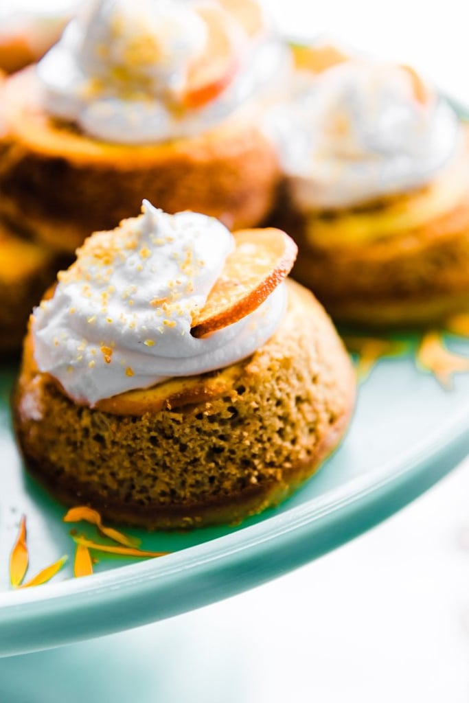 Orange Cream Mini Paleo Upside-Down Cake