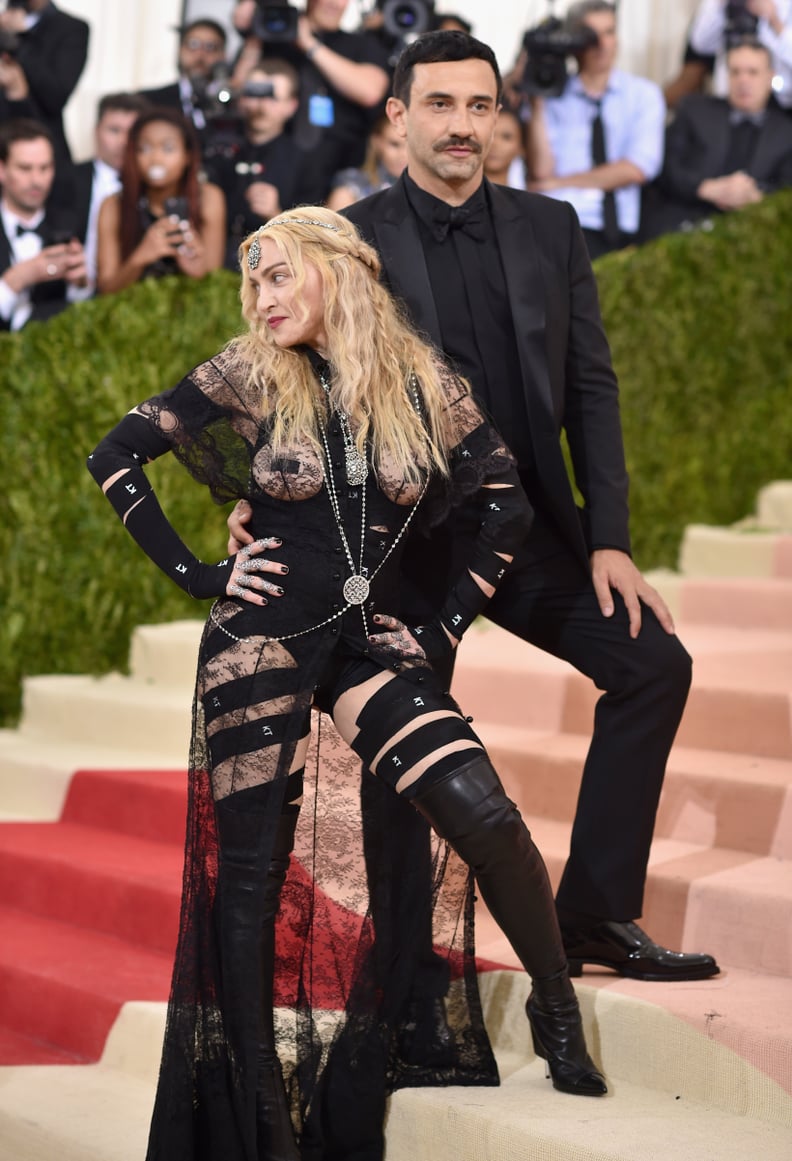 When Madonna and Riccardo Tisci Had the Same Pose