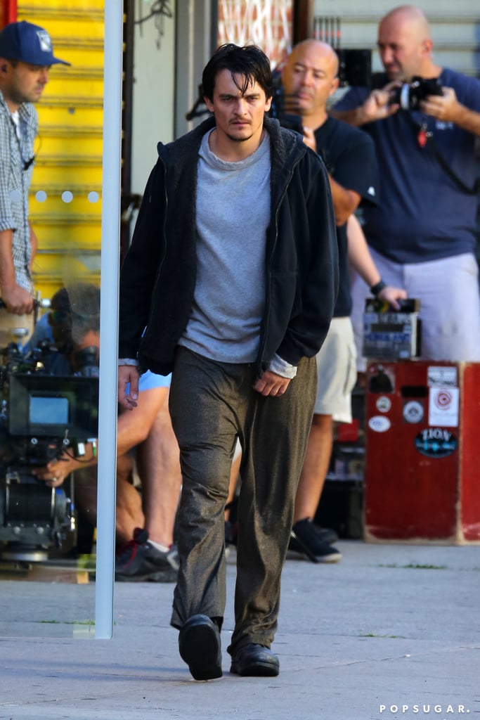 Rupert Friend on the Set of Homeland Season 6