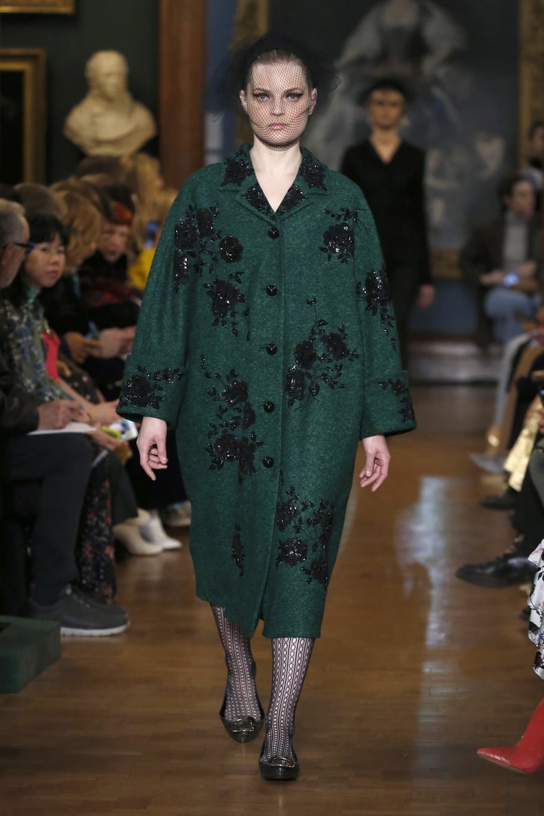 Meghan Markle Green Erdem Coat March 2019 | POPSUGAR Fashion